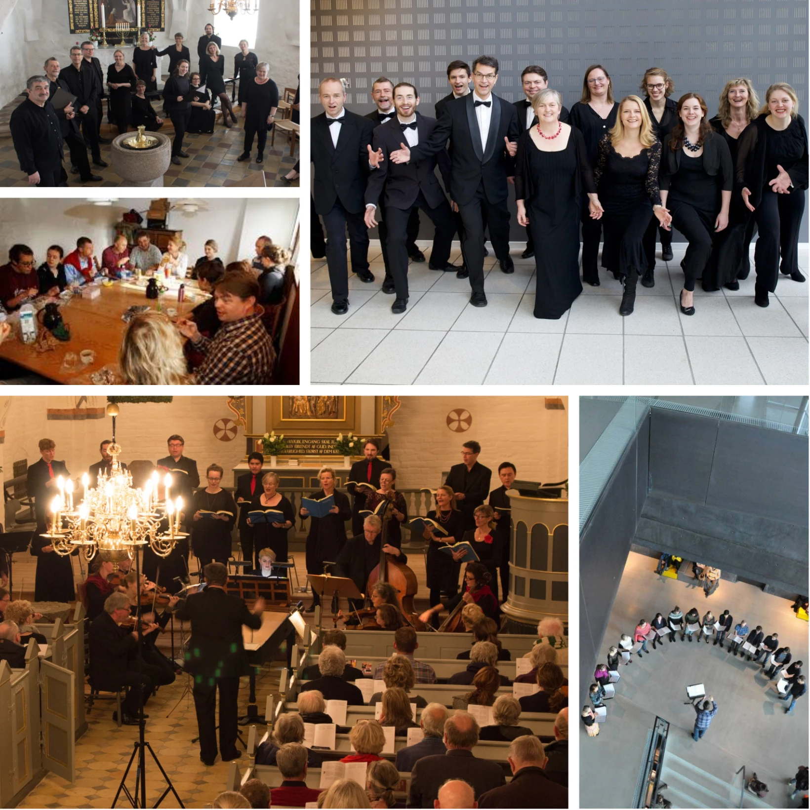 Collegium Vocale gennem tiden